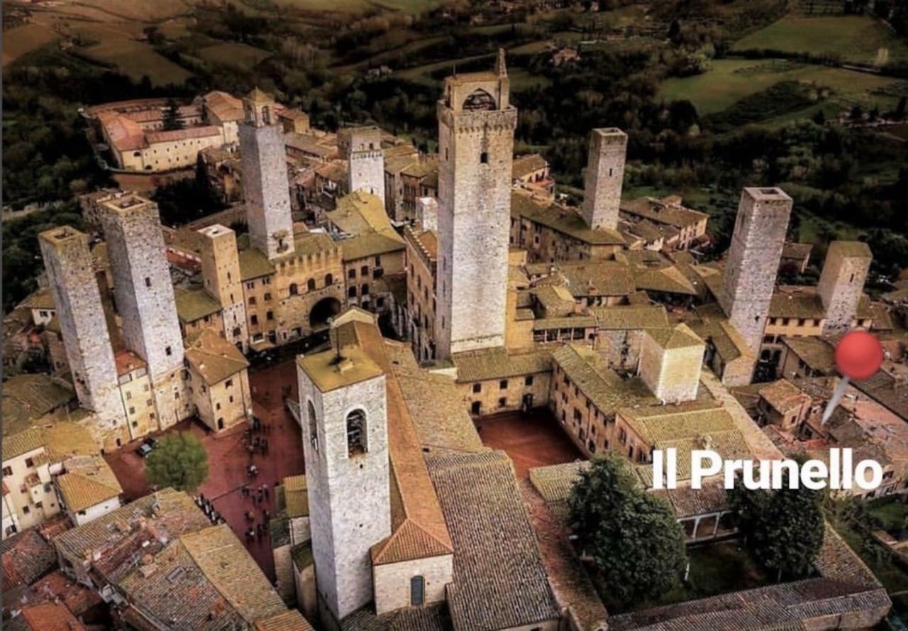 Il Prunello - Una Casa Tra Le Torri Сан-Джиминьяно Экстерьер фото